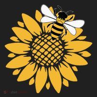 Bumblebee Sunflower Springtime Save The Bees Honeybee Beanie thumb 2
