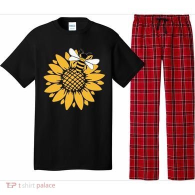 Bumblebee Sunflower Springtime Save The Bees Honeybee Pajama Set