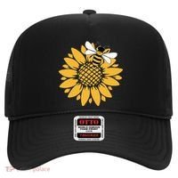 Bumblebee Sunflower Springtime Save The Bees Honeybee Hat thumb 0