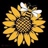 Bumblebee Sunflower Springtime Save The Bees Honeybee Tank Top thumb 6