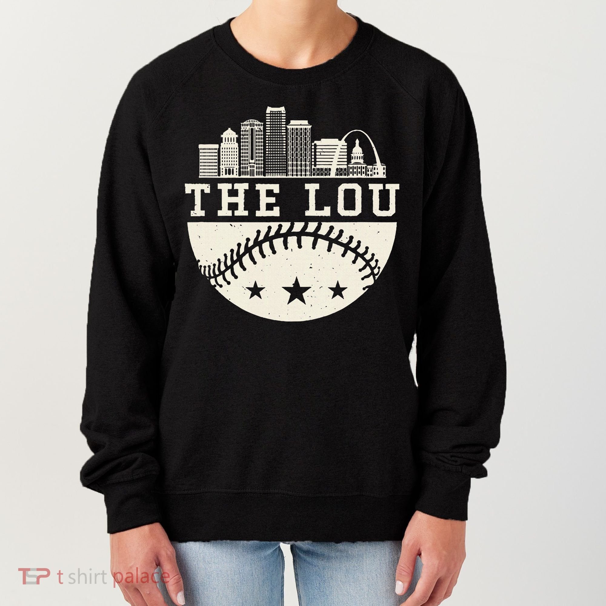 Baseball Season St. Louis The Lou Fan Hometown Women's Sweatshirt