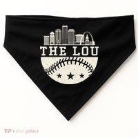 Baseball Season St. Louis The Lou Fan Hometown USA-Made Doggie Bandana thumb 0