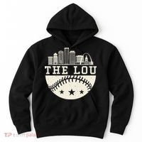 Baseball Season St. Louis The Lou Fan Hometown Hoodie thumb 0