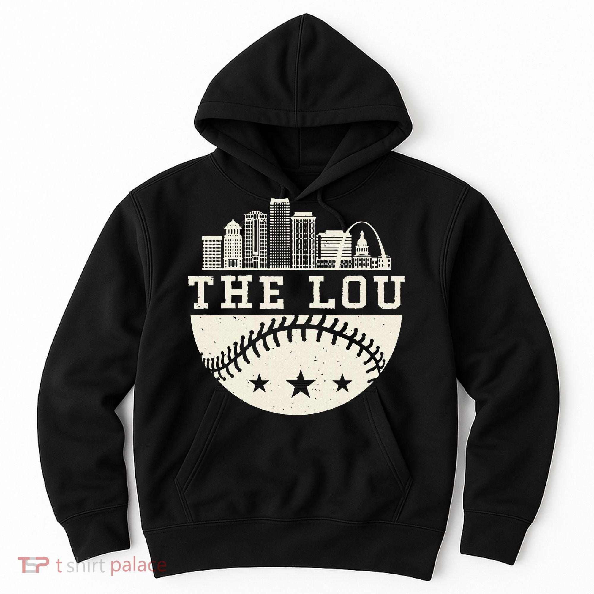 Baseball Season St. Louis The Lou Fan Hometown Hoodie