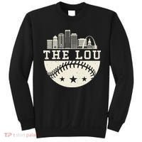 Baseball Season St. Louis The Lou Fan Hometown Sweatshirt thumb 0