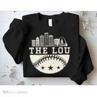 Baseball Season St. Louis The Lou Fan Hometown Sweatshirt thumb 2