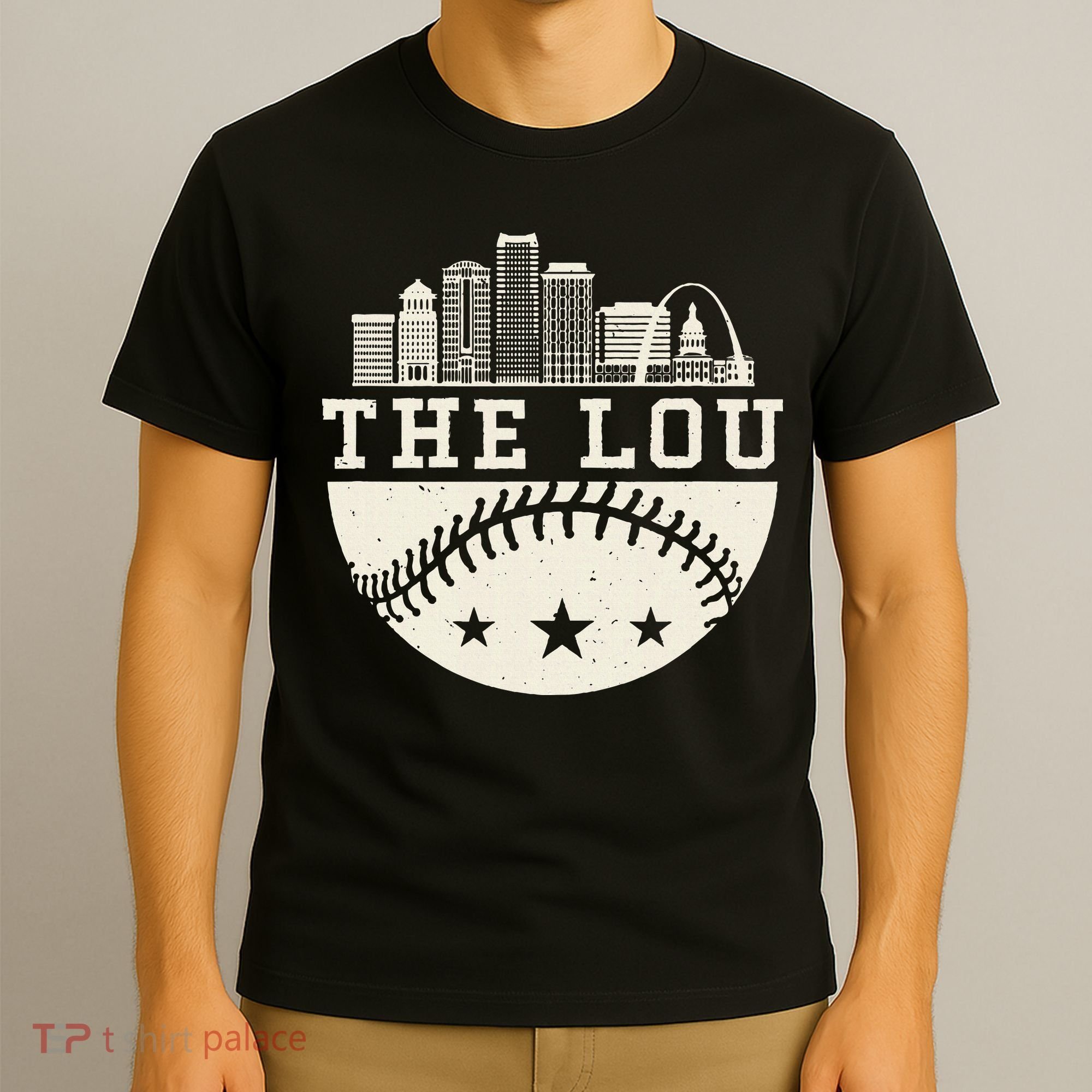 Baseball Season St. Louis The Lou Fan Hometown T-Shirt