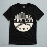 Baseball Season St. Louis The Lou Fan Hometown T-Shirt thumb 5