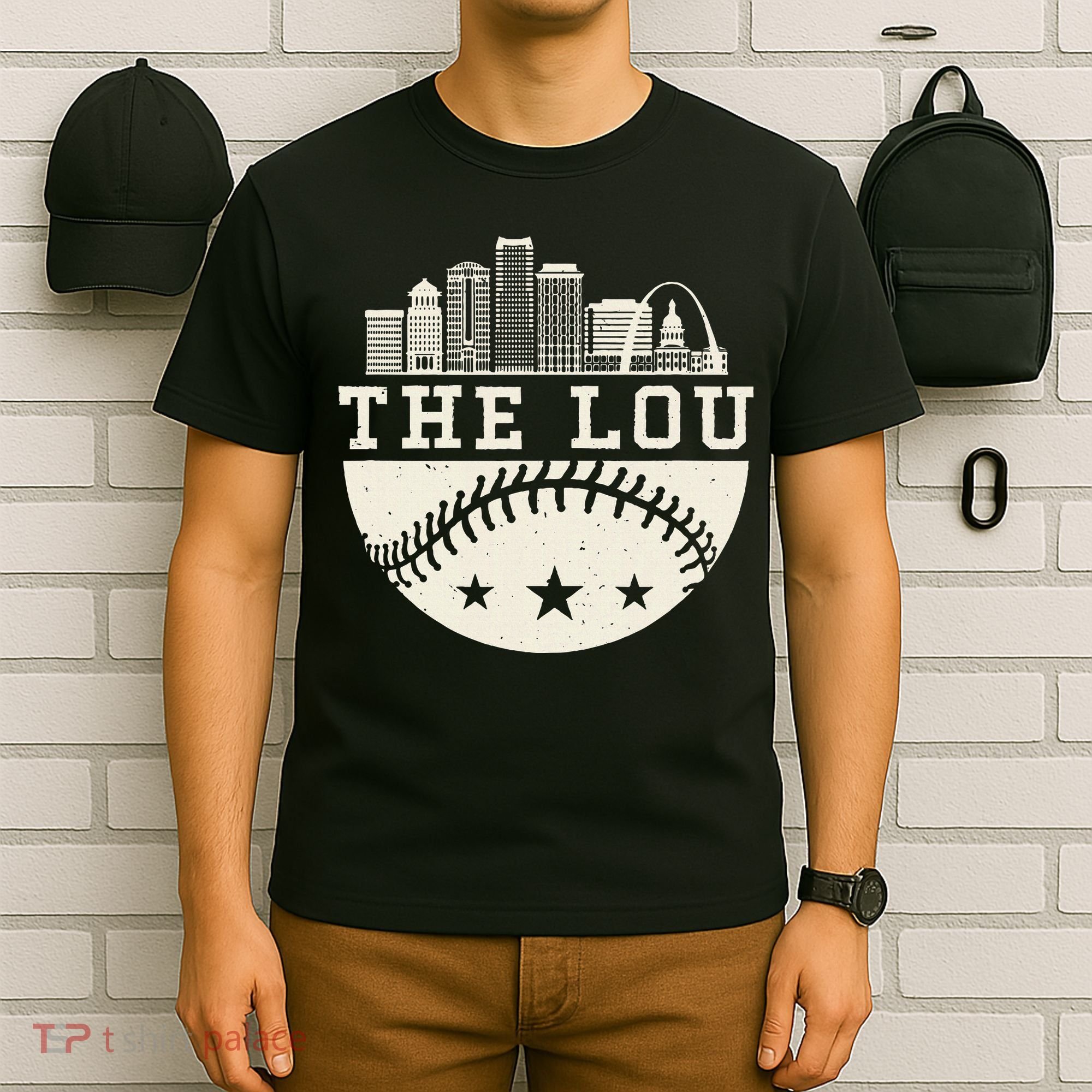 Baseball Season St. Louis The Lou Fan Hometown T-Shirt