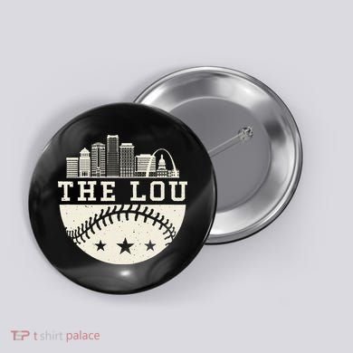 Baseball Season St. Louis The Lou Fan Hometown Button