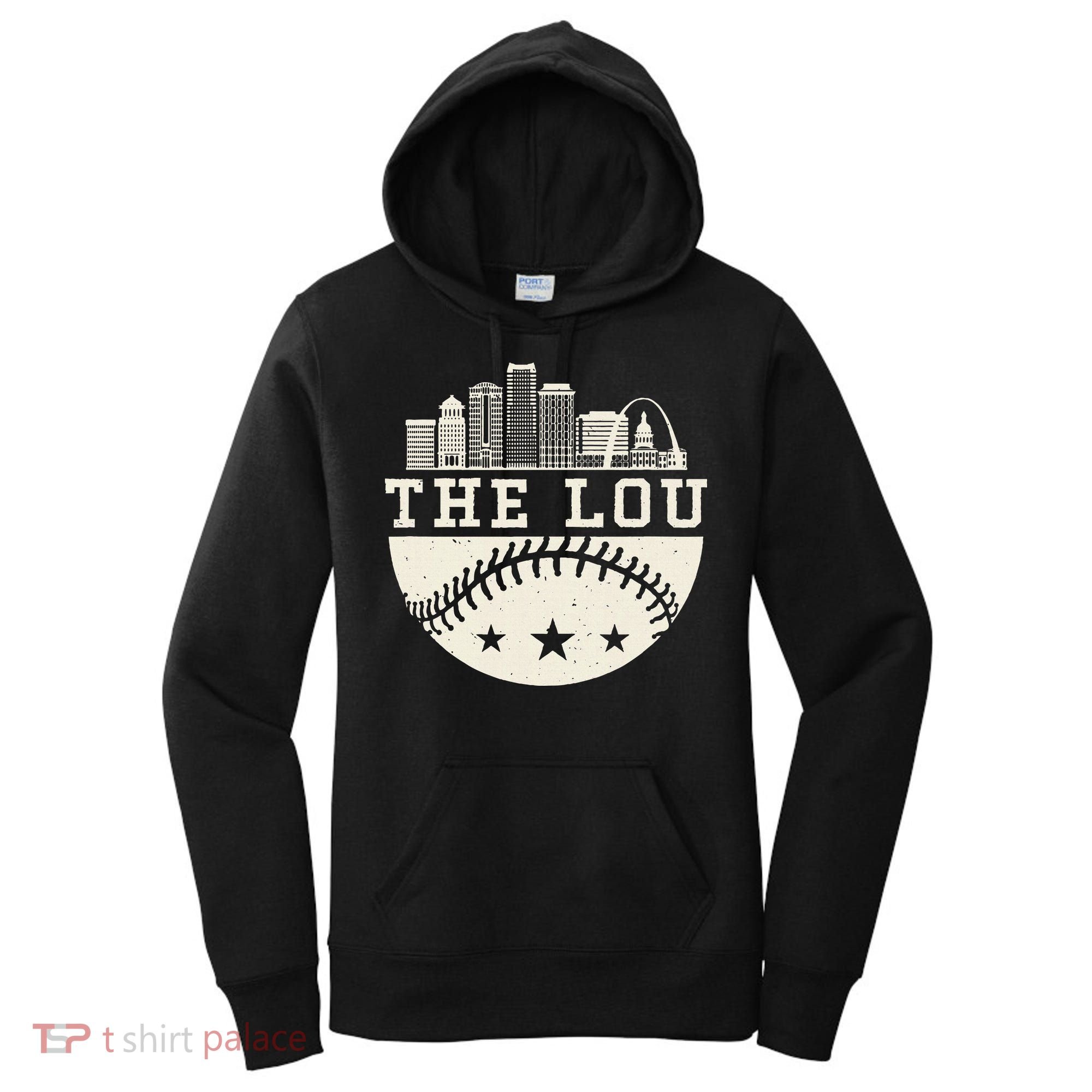 Baseball Season St. Louis The Lou Fan Hometown Women's Hoodie