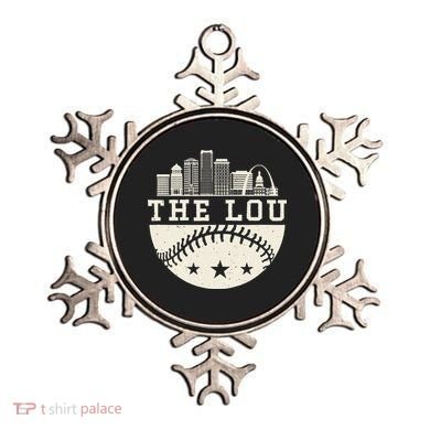 Baseball Season St. Louis The Lou Fan Hometown Ornament