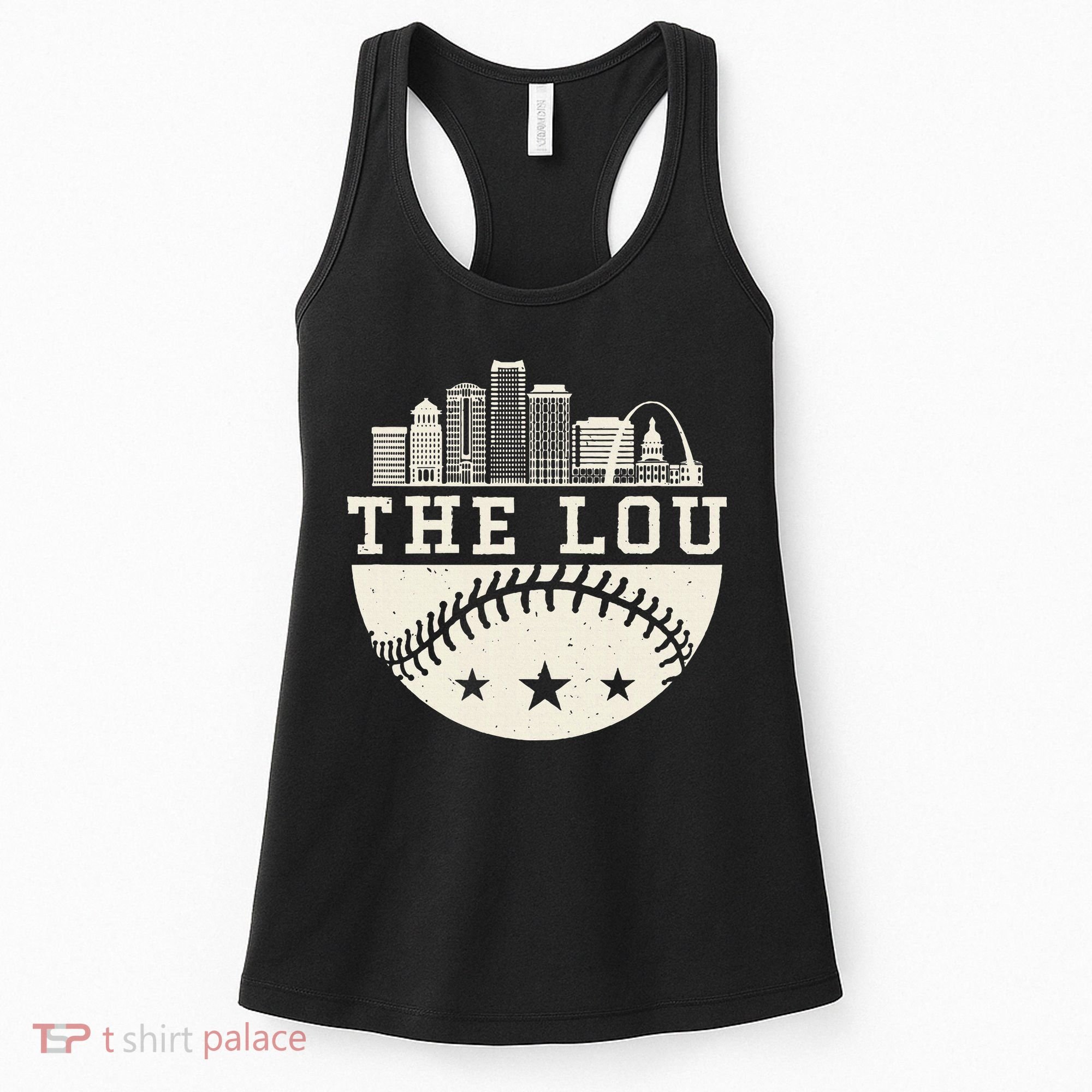 Baseball Season St. Louis The Lou Fan Hometown Women's Tank Top