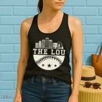 Baseball Season St. Louis The Lou Fan Hometown Women's Tank Top thumb 2