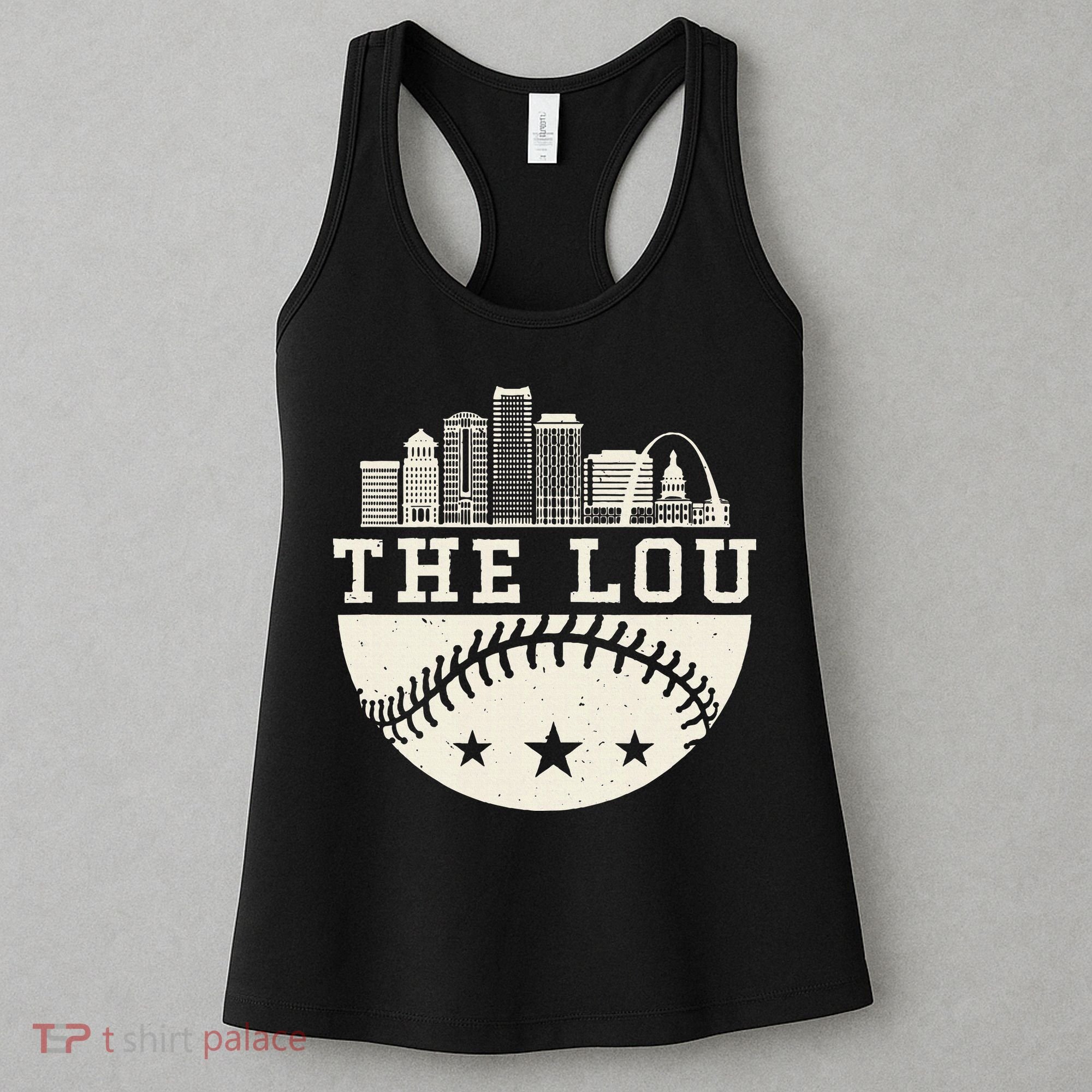 Baseball Season St. Louis The Lou Fan Hometown Women's Tank Top