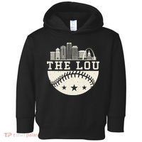 Baseball Season St. Louis The Lou Fan Hometown Toddler Hoodie thumb 0