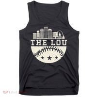 Baseball Season St. Louis The Lou Fan Hometown Tank Top thumb 0