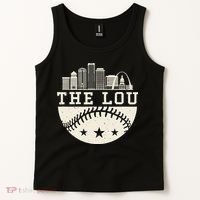 Baseball Season St. Louis The Lou Fan Hometown Tank Top thumb 2