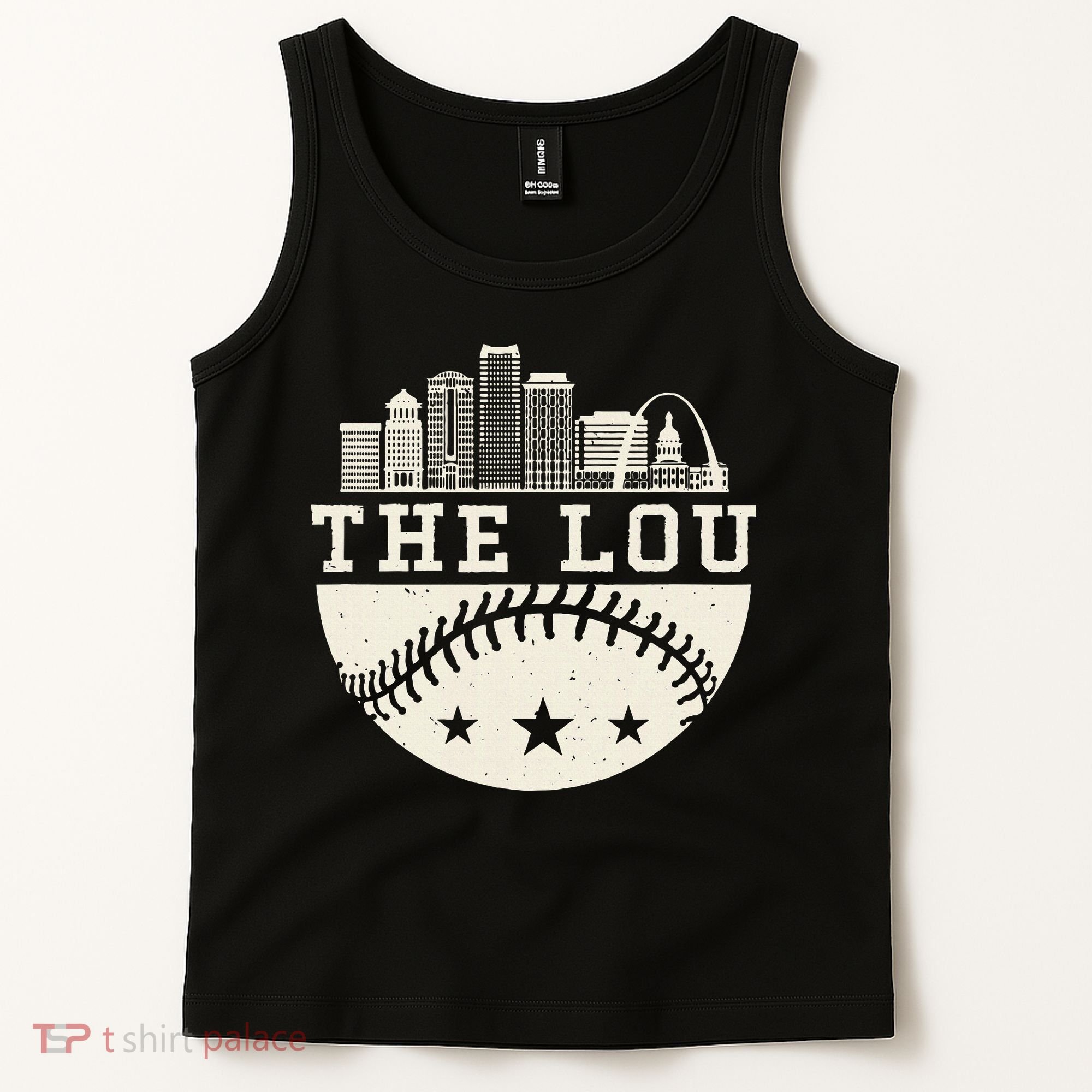 Baseball Season St. Louis The Lou Fan Hometown Tank Top