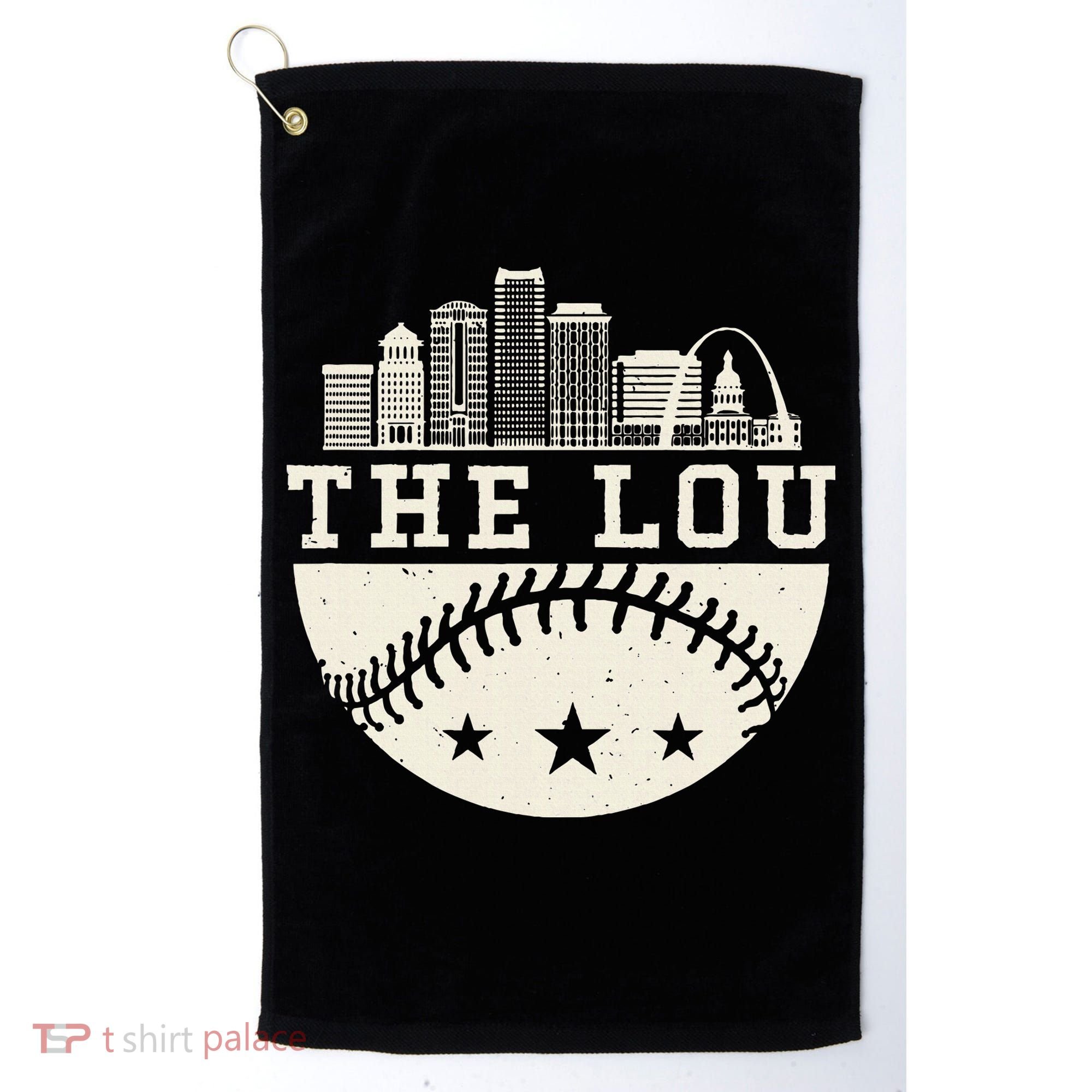 Baseball Season St. Louis The Lou Fan Hometown Golf Towel