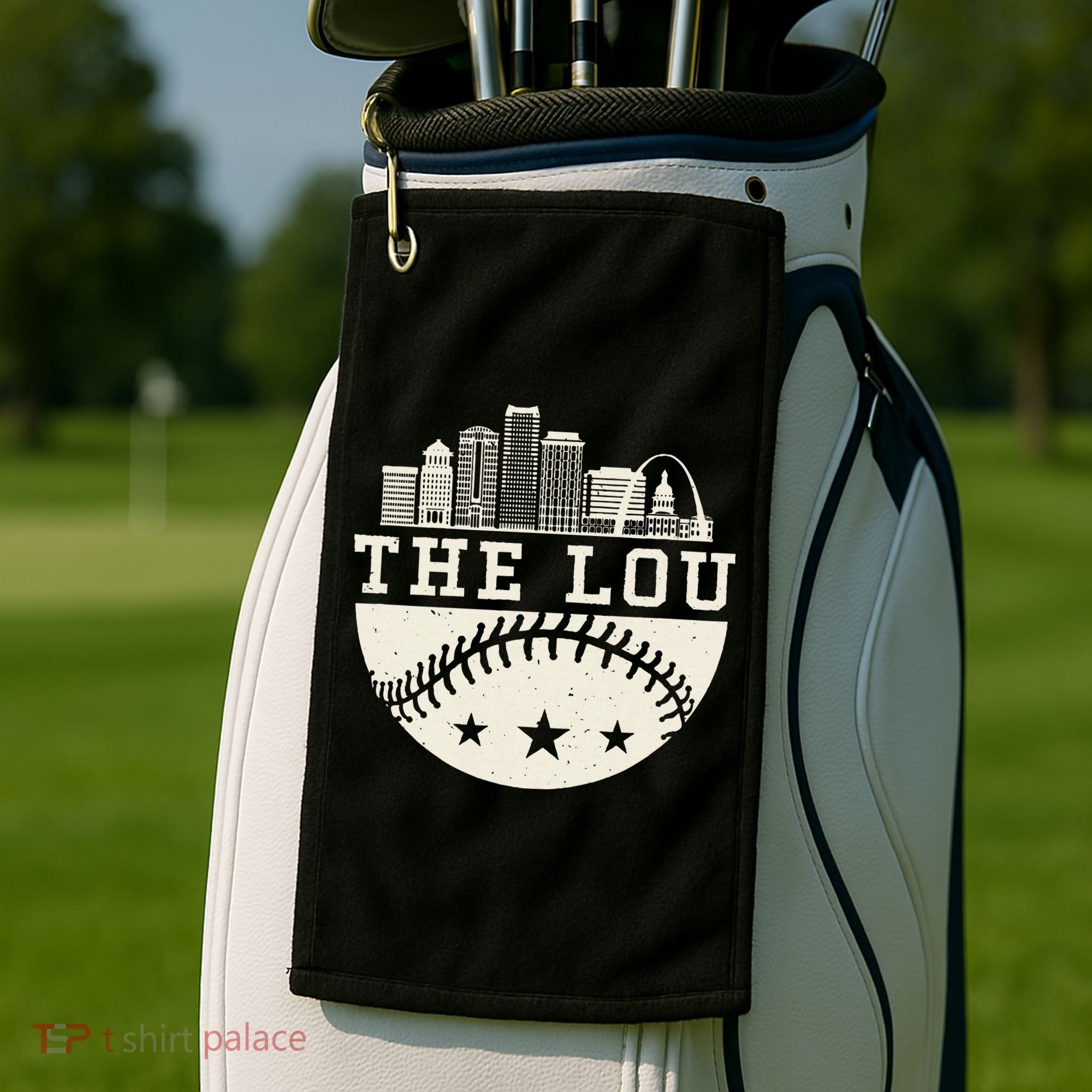 Baseball Season St. Louis The Lou Fan Hometown Golf Towel