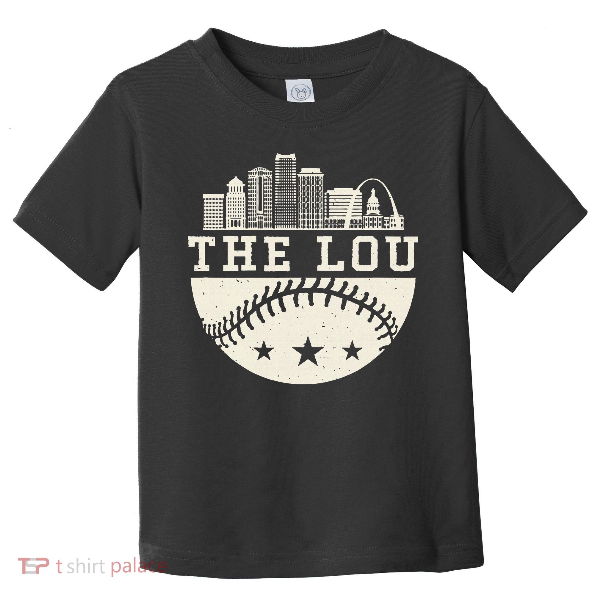 Baseball Season St. Louis The Lou Fan Hometown Toddler T-Shirt