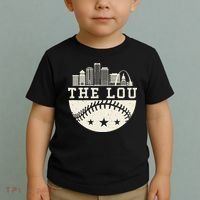Baseball Season St. Louis The Lou Fan Hometown Toddler T-Shirt thumb 2
