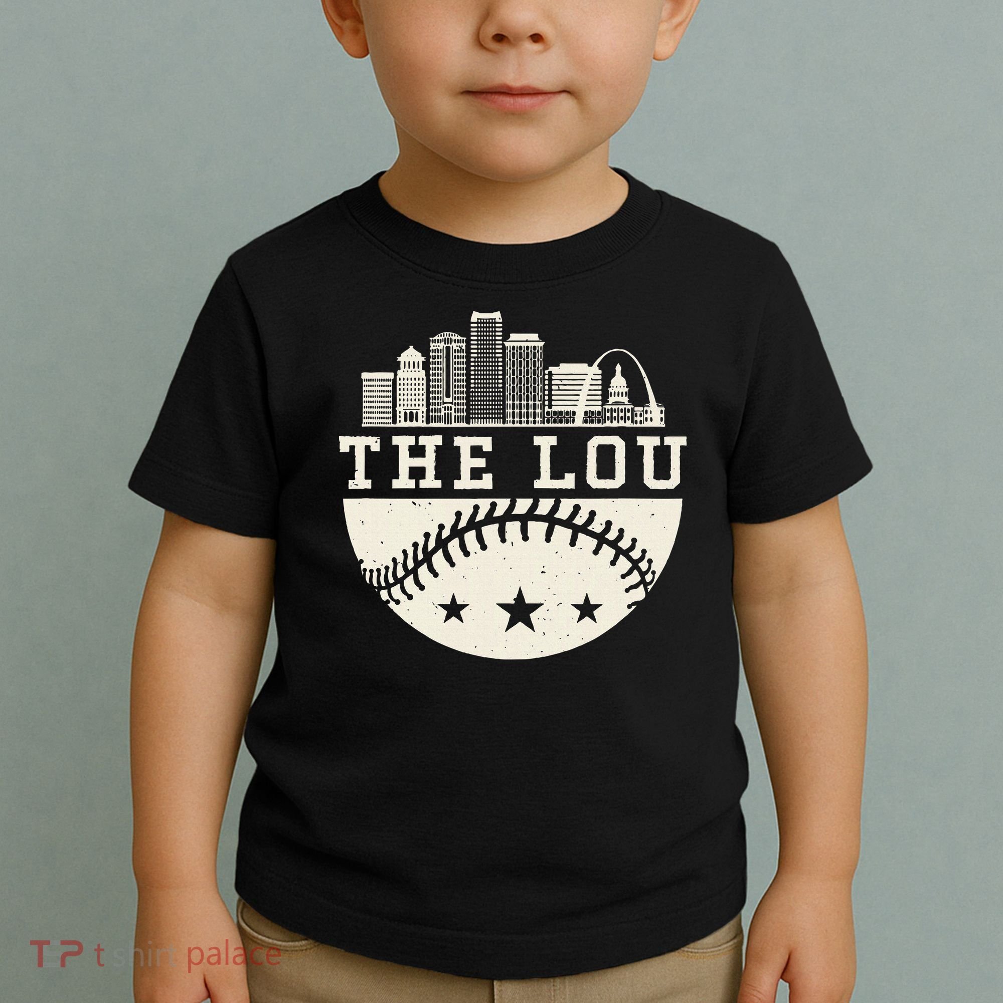 Baseball Season St. Louis The Lou Fan Hometown Toddler T-Shirt