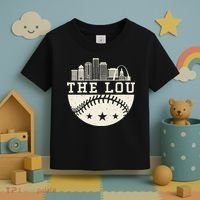 Baseball Season St. Louis The Lou Fan Hometown Toddler T-Shirt thumb 3