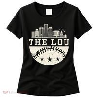 Baseball Season St. Louis The Lou Fan Hometown Women's T-Shirt thumb 0