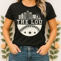 Baseball Season St. Louis The Lou Fan Hometown Women's T-Shirt thumb 2