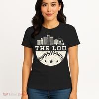 Baseball Season St. Louis The Lou Fan Hometown Women's T-Shirt thumb 4