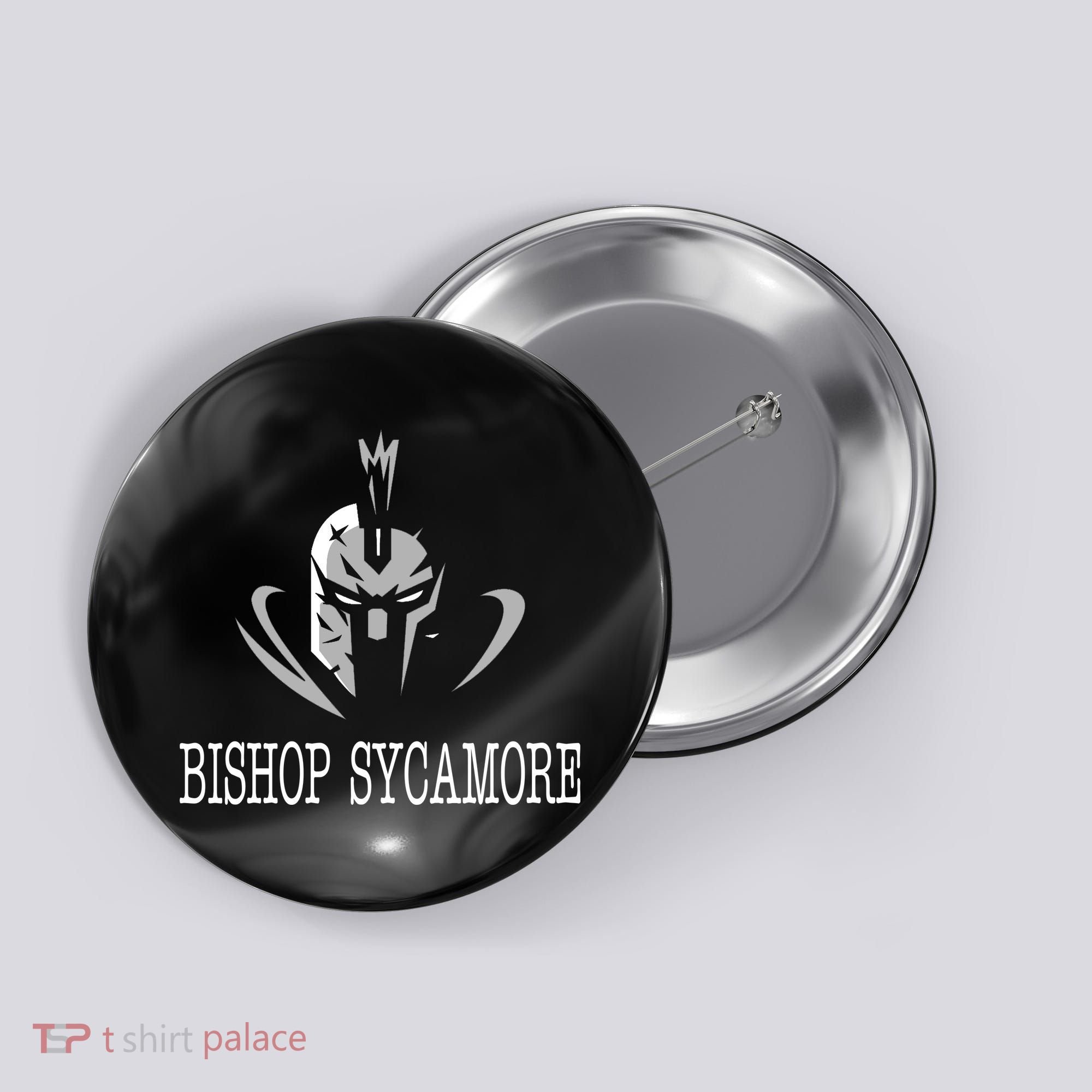 Bishop Sycamore Spartan Logo Button