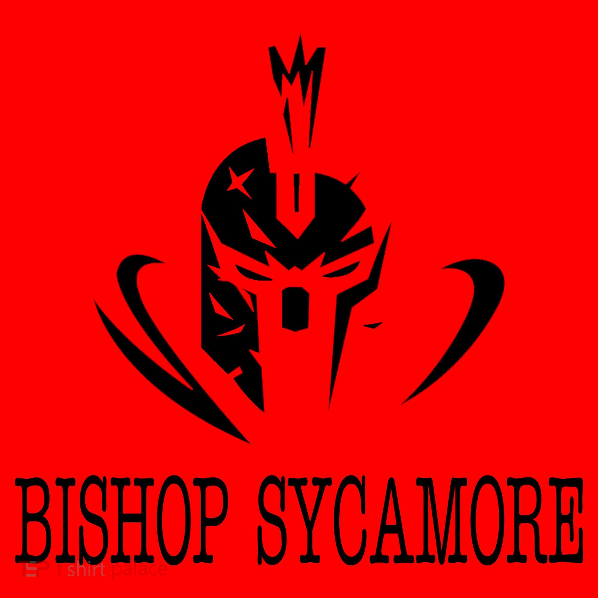 Bishop Sycamore Spartan Logo Santa Hat