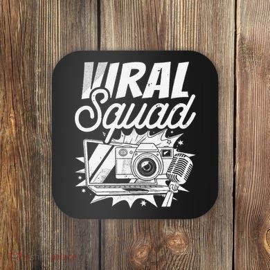 Blogger Squad Social Media Content Creator Blog Blogging Coaster