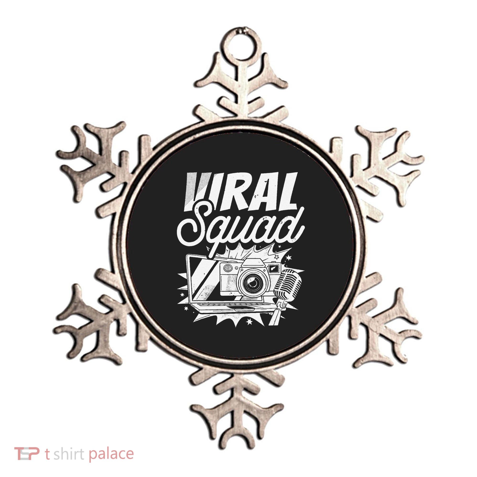Blogger Squad Social Media Content Creator Blog Blogging Ornament