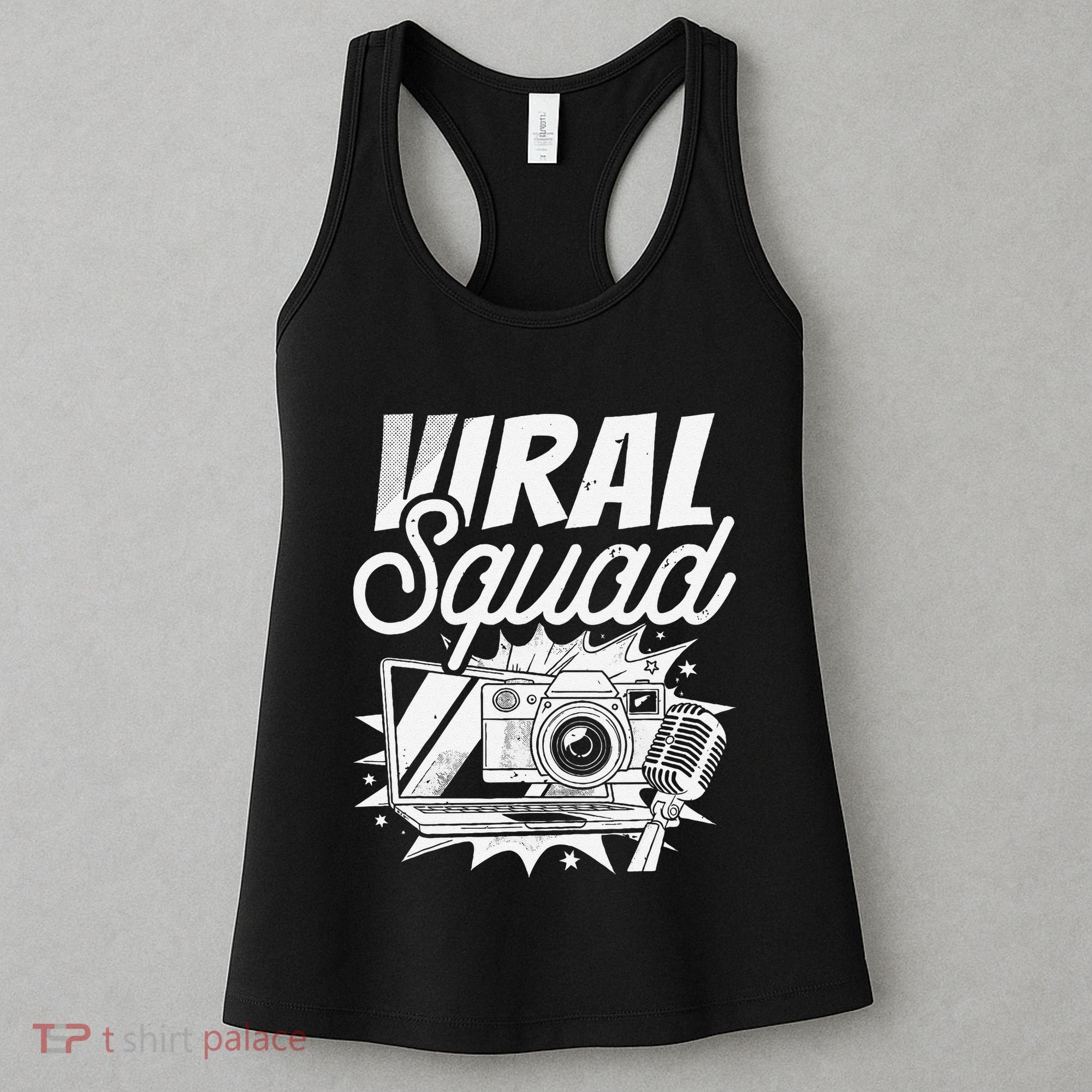Blogger Squad Social Media Content Creator Blog Blogging Women's Tank Top