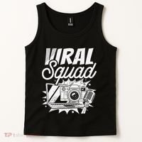 Blogger Squad Social Media Content Creator Blog Blogging Tank Top thumb 2