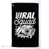 Blogger Squad Social Media Content Creator Blog Blogging Golf Towel thumb 0