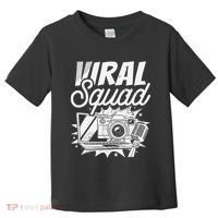 Blogger Squad Social Media Content Creator Blog Blogging Toddler T-Shirt thumb 0