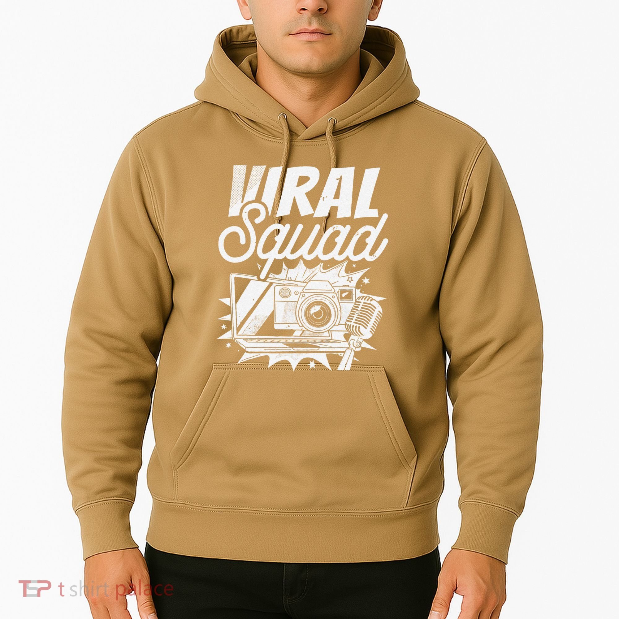 Blogger Squad Social Media Content Creator Blog Blogging Hoodie