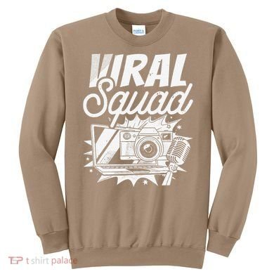 Blogger Squad Social Media Content Creator Blog Blogging Sweatshirt