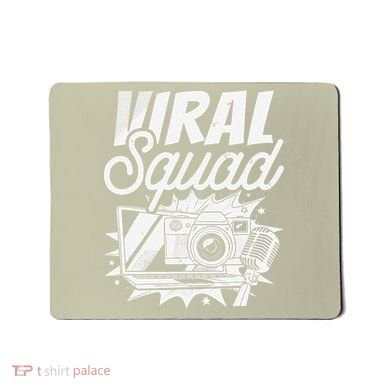 Blogger Squad Social Media Content Creator Blog Blogging Mousepad