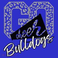 Bulldogs School Spirit Mascot Leopard Cheer Fan Game Day Visor thumb 3