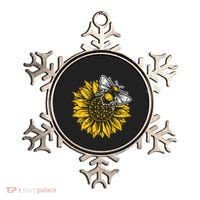 Bumblebee Sunflower Springtime Save The Bees Honeybee Ornament thumb 0