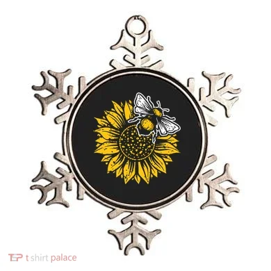 Bumblebee Sunflower Springtime Save The Bees Honeybee Ornament
