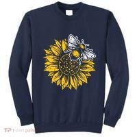 Bumblebee Sunflower Springtime Save The Bees Honeybee Sweatshirt thumb 0
