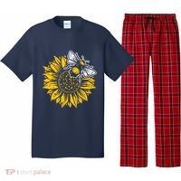 Bumblebee Sunflower Springtime Save The Bees Honeybee Pajama Set thumb 0