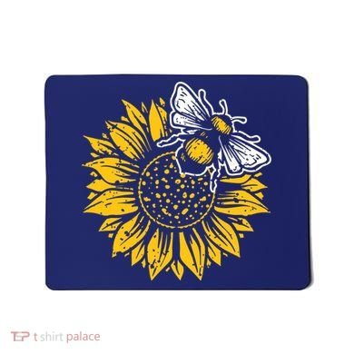 Bumblebee Sunflower Springtime Save The Bees Honeybee Mousepad