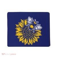 Bumblebee Sunflower Springtime Save The Bees Honeybee Mousepad thumb 0